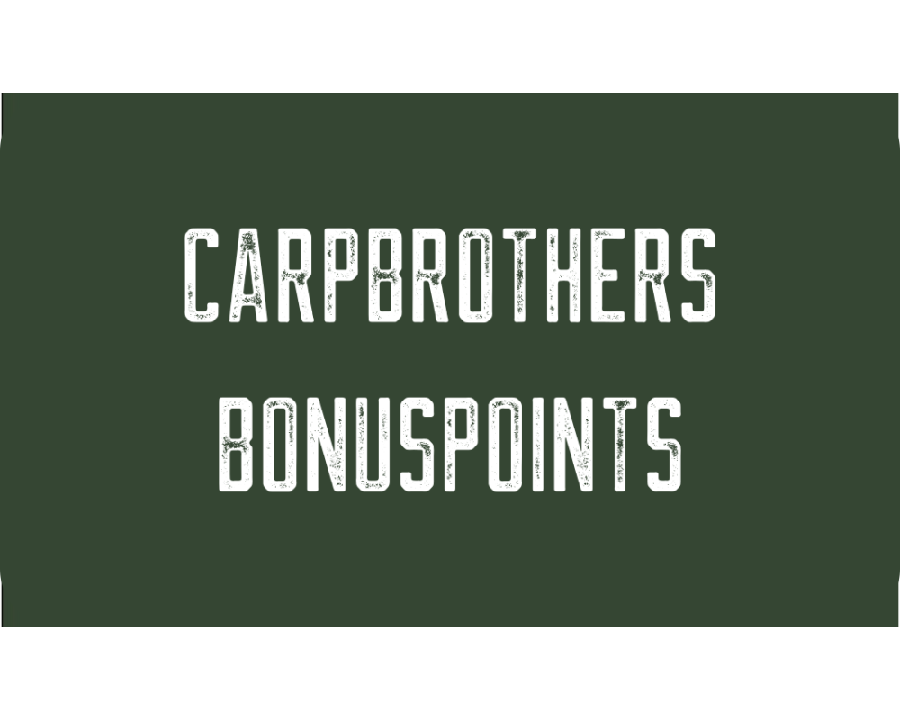 Verzamel nu bonuspunten en bespaar bij elke bestelling! - Bonuspunten - Carpbrothers