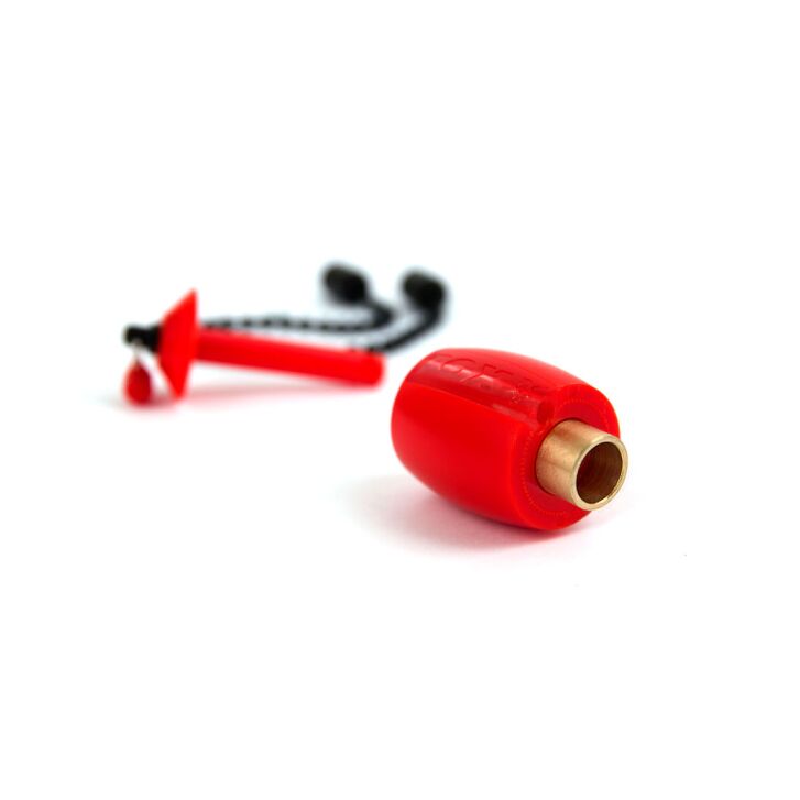 Fox Black Label Dumpy Bobbin White