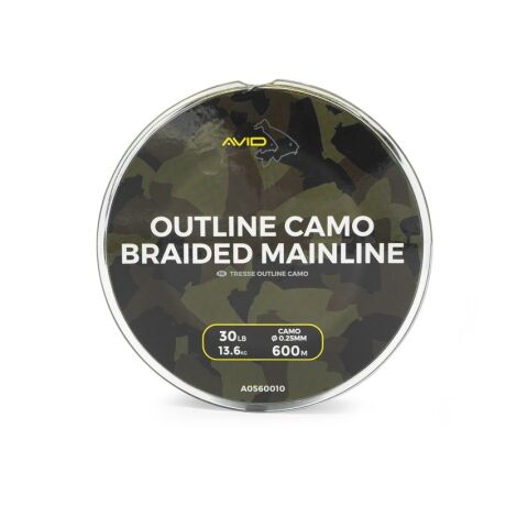 Avid OUTLINE CAMO BRAIDED MAINLINE 30LB 300M