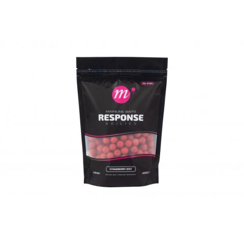 Mainline Shelf Life Boilies Strawberry Zest 15mm