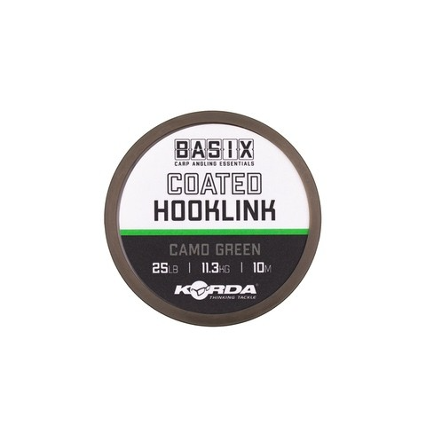 Korda Basix Coated Hooklink 25lb 10m