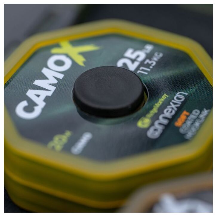 Ridge Monkey ConneXion CamoX Soft Coated Hooklink 20m 25lb