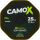 RidgeMonkey ConneXion CamoX Stijve Gecoate Onderlijn 20m 25lb