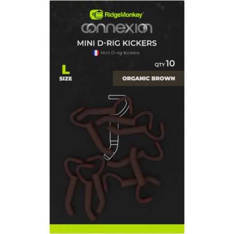 RidgeMonkey ConneXion Mini D-Rig Kickers Large Organic Brown