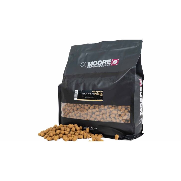 CCMoore Bulk Deal LIVE SYSTEM 15x18MM DUMBELLS 20KG