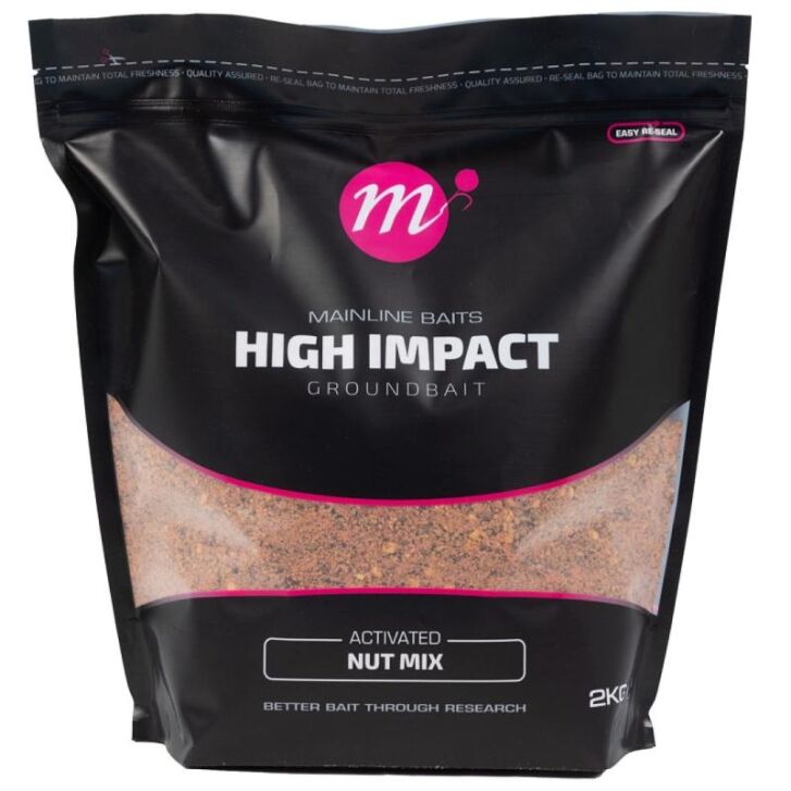 Mainline High Impact Groundbait Active Nut Mix