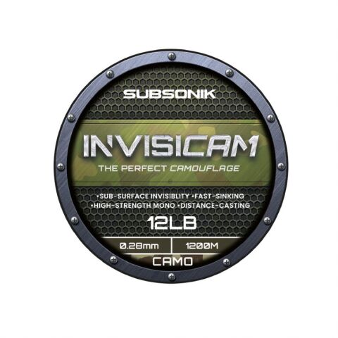 SONIK SUBSONIK INVISICAM 18LB 1200M (0.35mm)