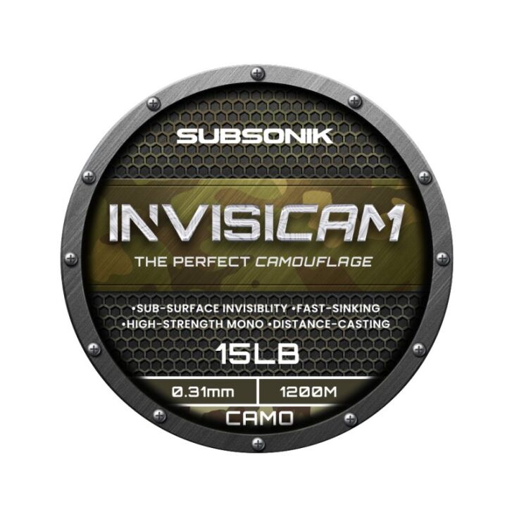 SONIK SUBSONIK INVISICAM SNAG LEADER 45LB 100M (0.55mm)