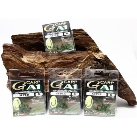 Gamakatsu A1 G-CARP SUPER HOOKS CAMOU G #8