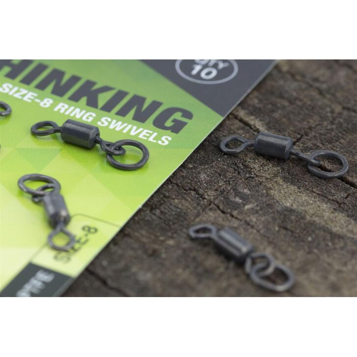 Thinking Anglers Ptfe Size 8 Ring Swivels (10)