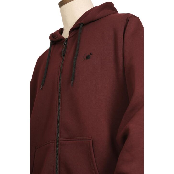 Thinking Anglers Zip Hoody Large Plum