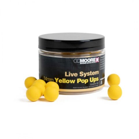 CCMoore Live System Yellow Pop Ups 14mm