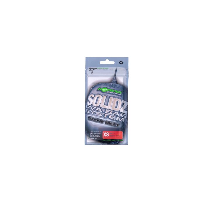 Korda Solidz Slow Melt PVA Bags S