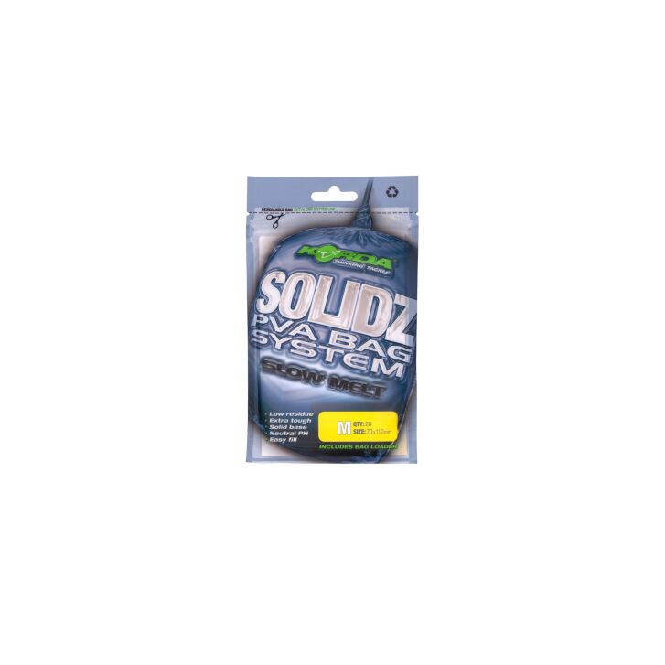 Korda Solidz Slow Melt PVA Bags S