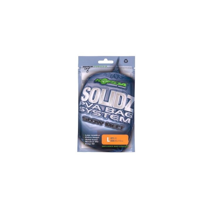 Korda Solidz Slow Melt PVA Bags S