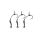 Korda Spinner Hook Sections Spinner Barbless 4