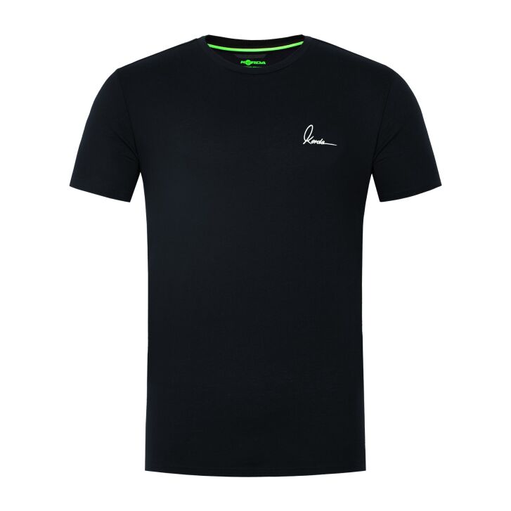 Korda Minimal Tee | Black XXL