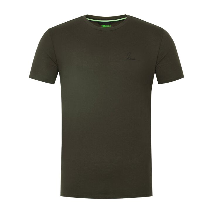 Korda Minimal Tee | Dark Olive XXXL