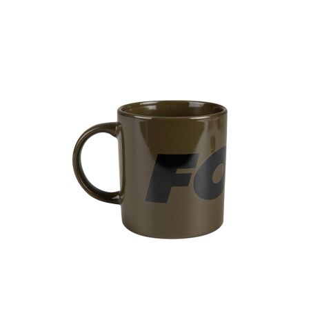 Fox Green and Black Logo Ceramic Mug