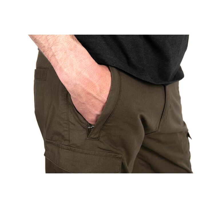 Fox Collection Lightweight Cargo shorts - Green/Black - 2XL