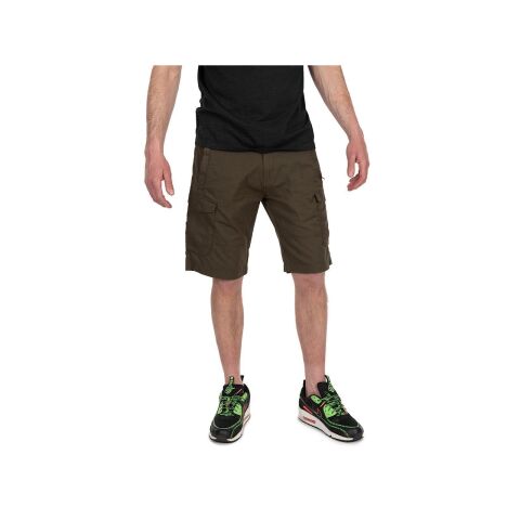 Fox Collection Lightweight Cargo shorts - Green/Black - 2XL