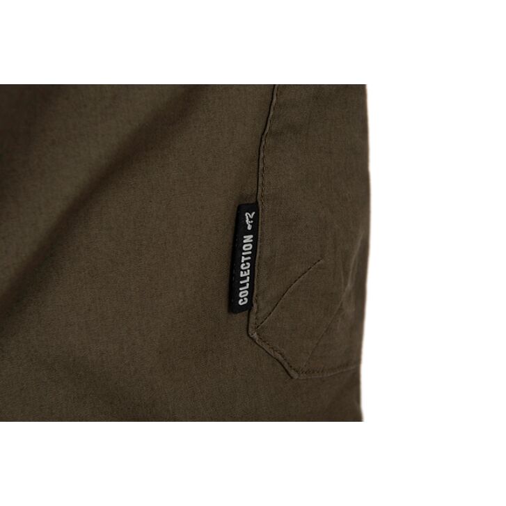 Fox Collection Lightweight Cargo Trouser - Green/Black - M