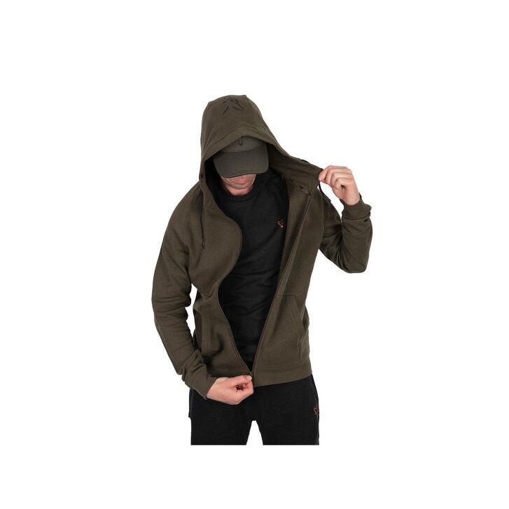 Fox Collection Lightweight Hoody - Green/Black - XL