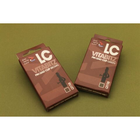 One More Cast Vitabitz Pin Lead Clip BROWN