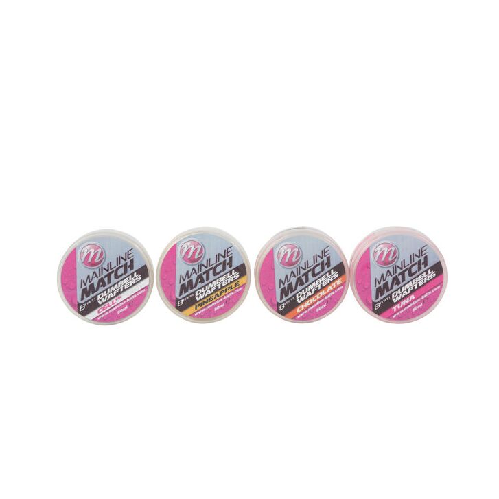 Mainline Match Dumbell Wafters Yellow Essential Cell - 8mm