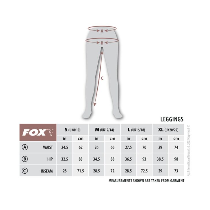 Fox WC Leggings - S 8-10
