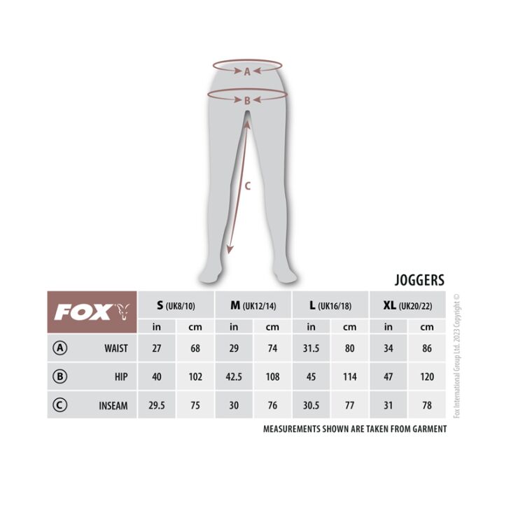Fox WC Jogger - XL 20-22