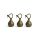 Trakker Back Leads (0.5oz)