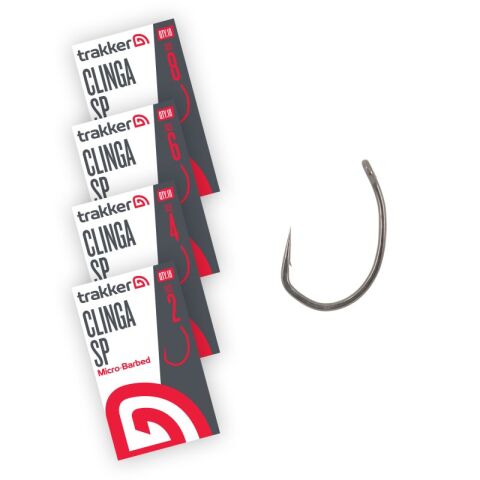 Trakker Clinga SP Hooks Size 4 (Micro Barbed)