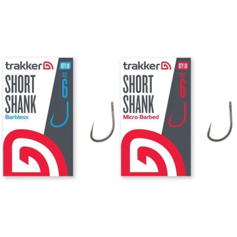 Trakker Short Shank Hooks Size 2 (Barbless)