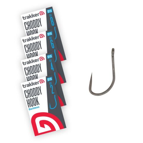 Trakker Choddy Hooks Size 2 (Barbless)