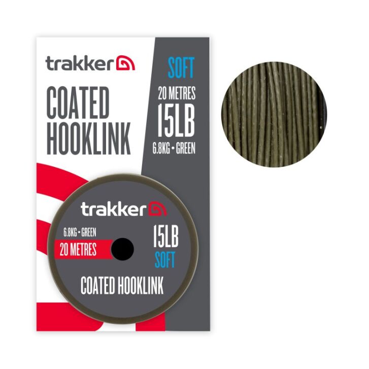 Trakker Soft Coated Hooklink (35lb)(15.9kg)(20m)
