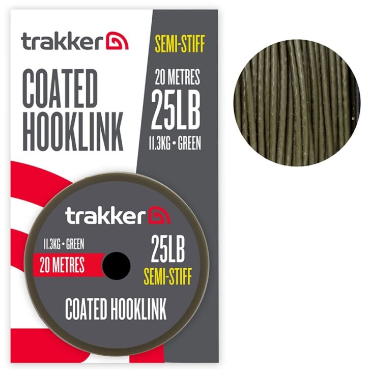 Trakker Semi Stiff Coated Hooklink (35lb)(15.9kg)(20m)