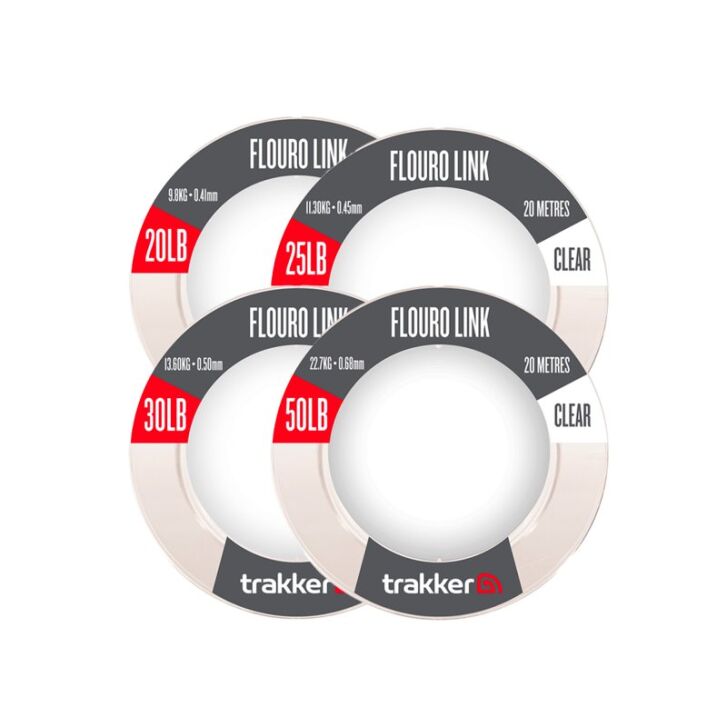 Trakker Fluoro Link (25lb)(11.30kg)(0.45mm)(20m)