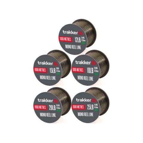 Trakker Mono Reel Line (25lb)(11.44kg)(0.43mm)(1000m)