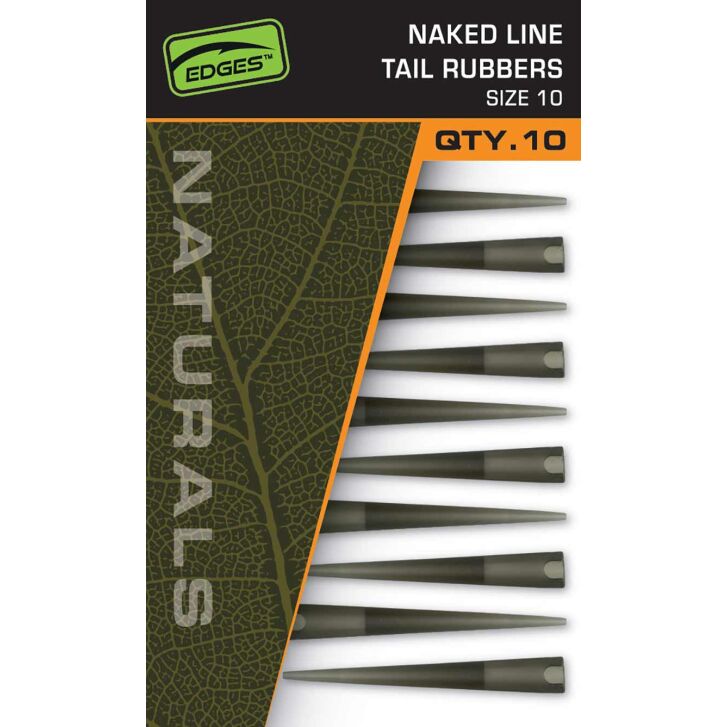 Fox Naturals Sz 10 Naked Line Tail Rubbers