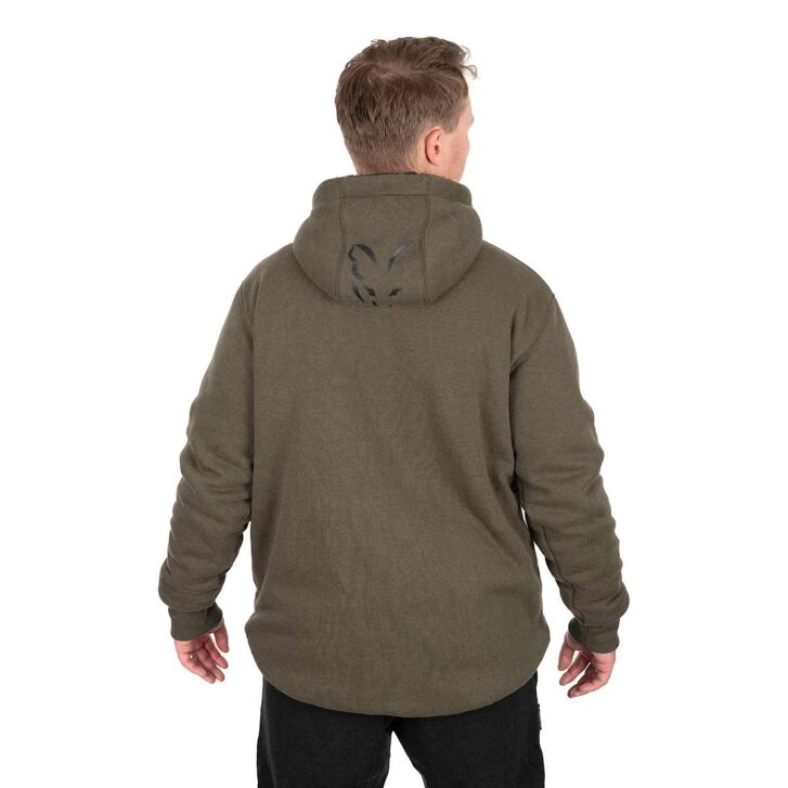 Fox Collection  Sherpa Jacket  Green/Black  XL