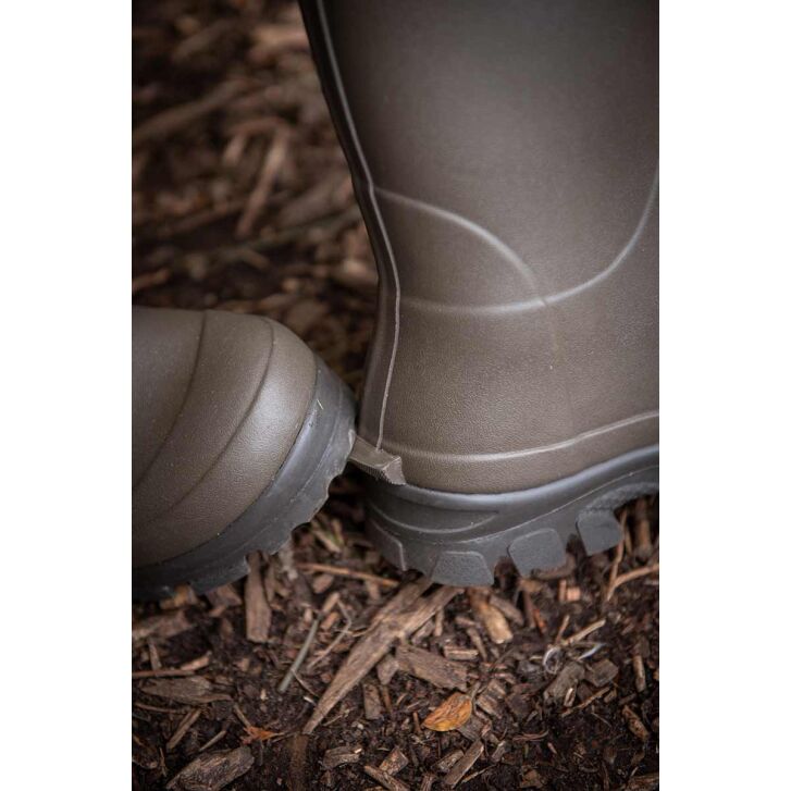 Fox Neoprene lined Camo/Khaki Rubber Boot  (Size 10)