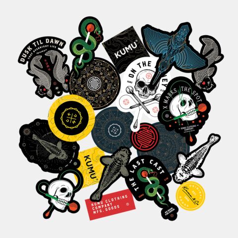 Kumu Stickerbomb pack 4 - 20pcs (2024 season)