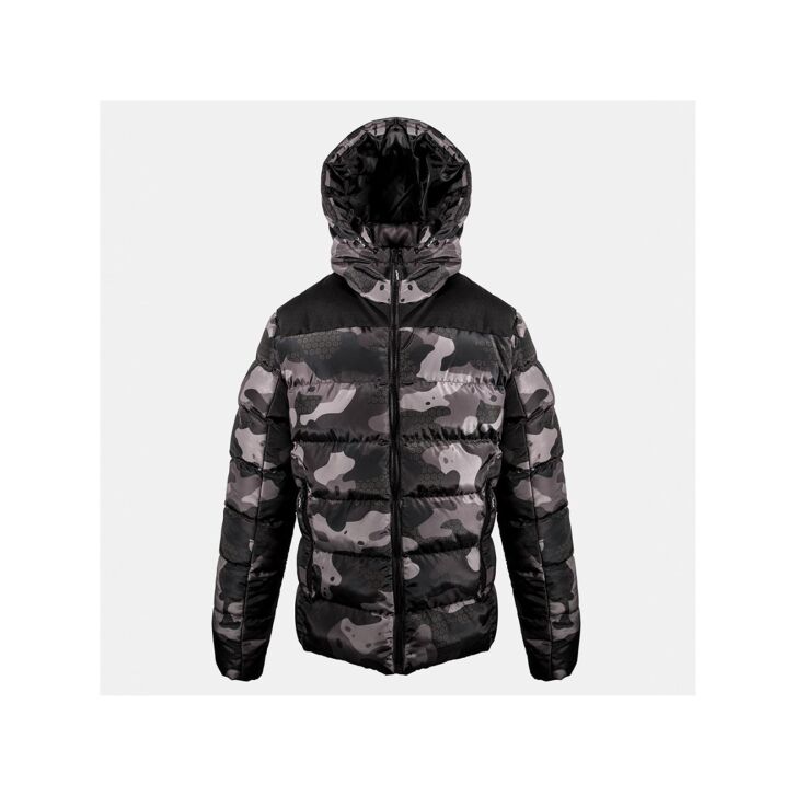 Kumu Deception Jacket Puffa Cammo Greyscale Medium