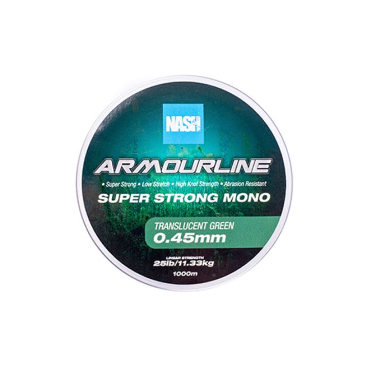 Nash Baseline Mono UV Yellow 20lb 0.40mm 1000m