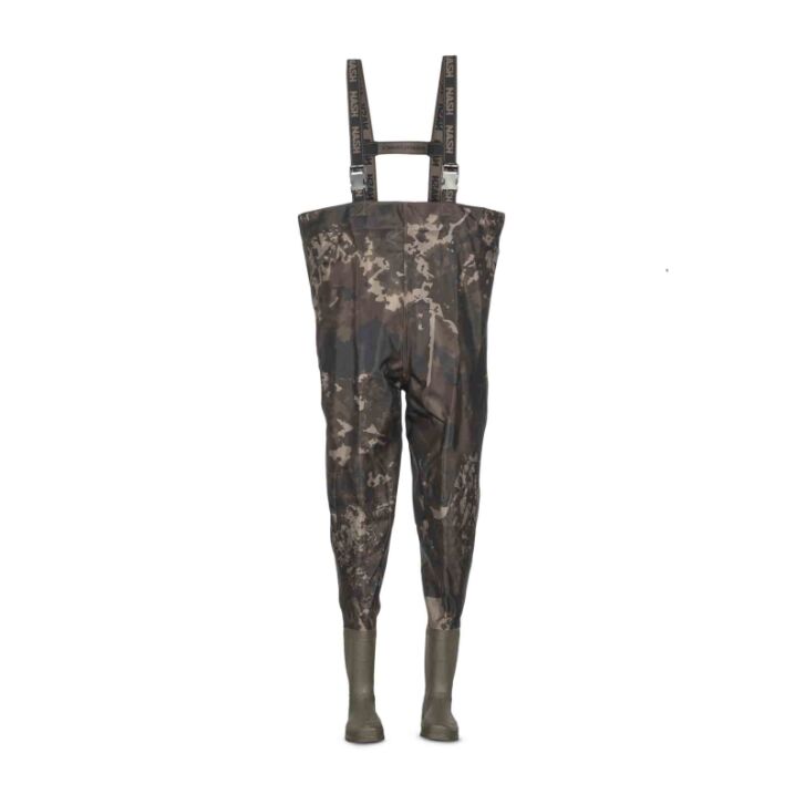 Nash Zero Tolerance HD Waders Size 7 (EU 41) Camo XL