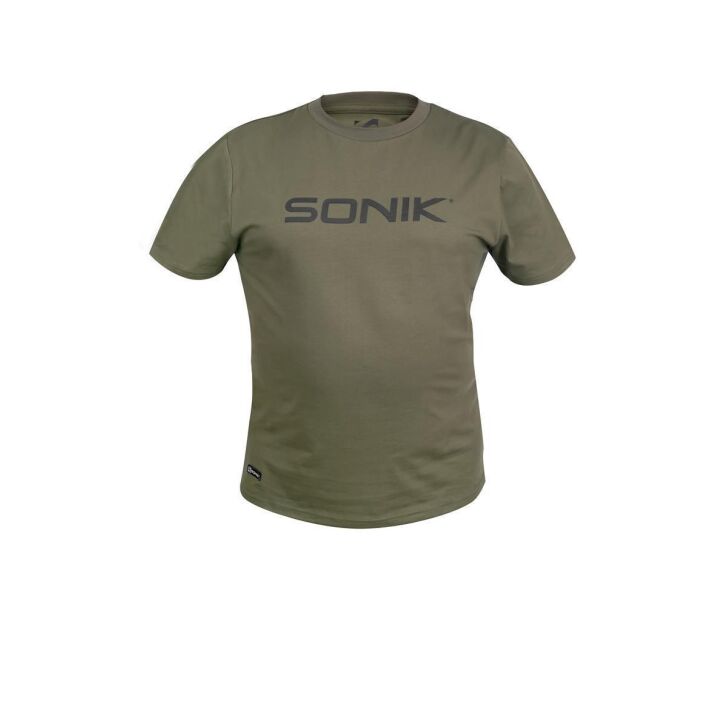 Sonik Raglan Tee Green-XXL