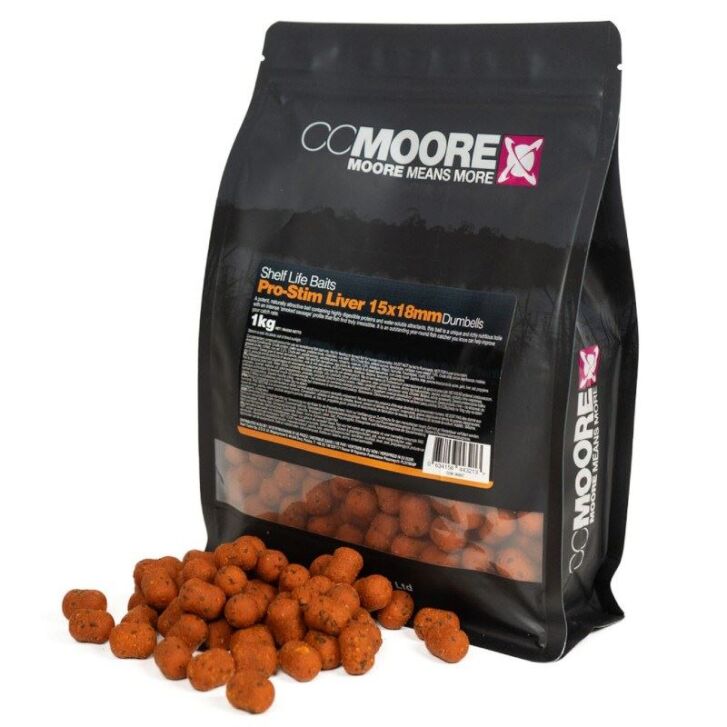 CC Moore Pro-Stim Liver 10x15mm Dumbells 5kg