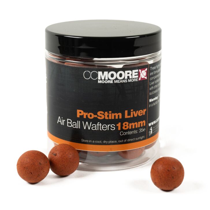 CC Moore Pro-Stim Liver Air Ball Wafters 18mm