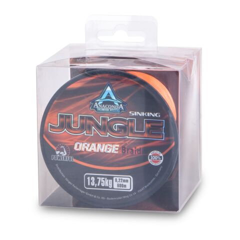 Anaconda Jungle Orange Sinking Braid 300m 0,30mm